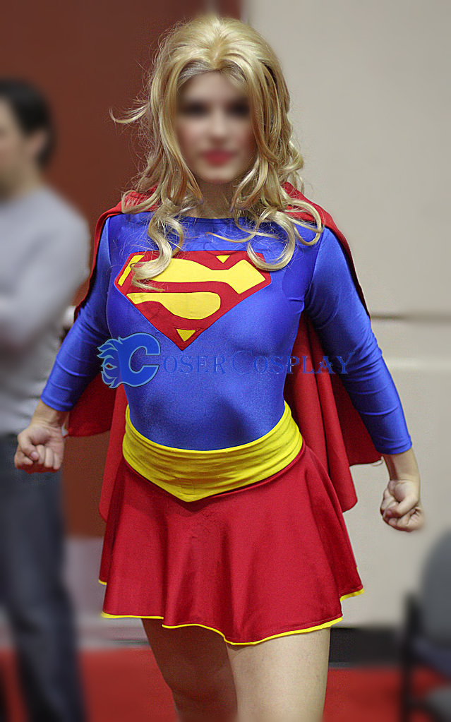 Supergirl Dress Plus Size Halloween Costumes